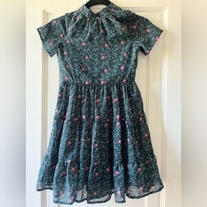 Ava and Yelly Girls Chiffon Floral Dress (Nordstroms)